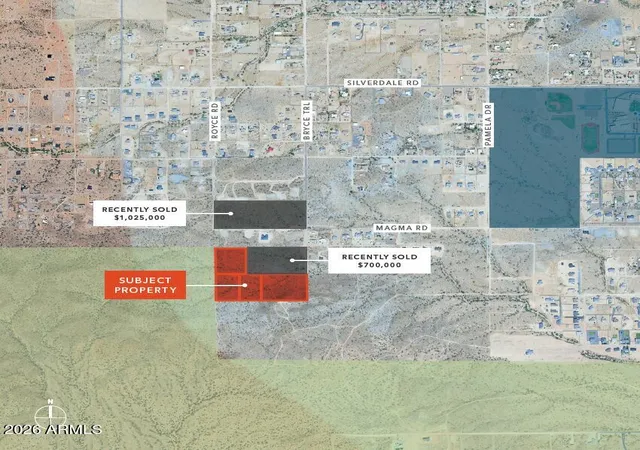 Photo 2 of Land for sale at 000000 N Bryce Trl, Queen Creek, AZ 85142 | MLS# 7039276 | Listing updated on 2026-06-09