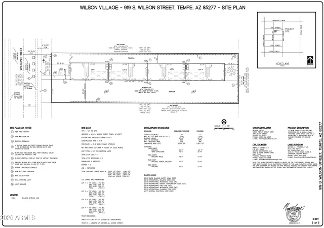 Photo 3 of Land for sale at 919 S Wilson St, Tempe, AZ 85281 | MLS# 7039647 | Listing updated on 2026-08-25