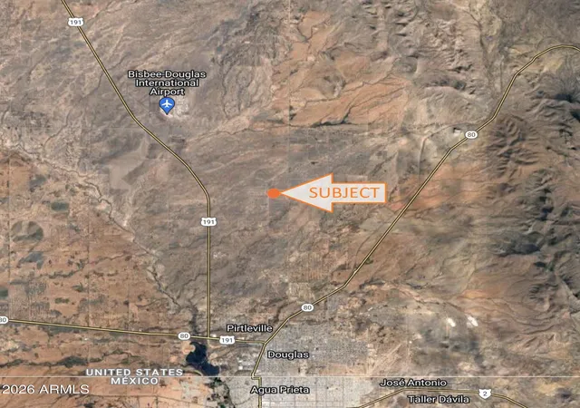 Photo 2 of Land for sale at 673 E Cordova St, Douglas, AZ 85607 | MLS# 7040094 | Listing updated on 2026-06-23