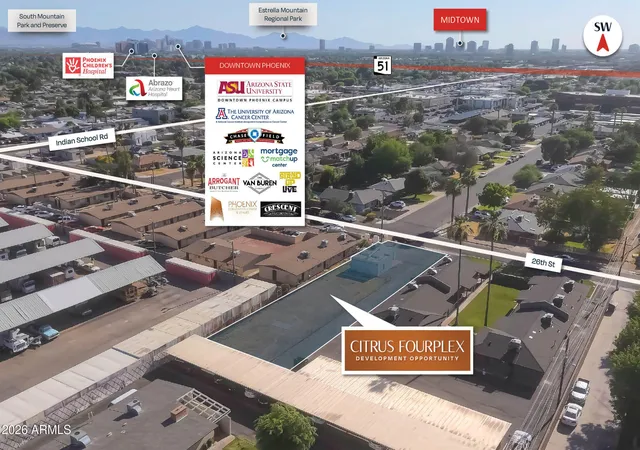 Photo 3 of Land for sale at 4215 N 26th Street, Phoenix, AZ 85016 | MLS# 7040697 | Listing updated on 2026-06-29