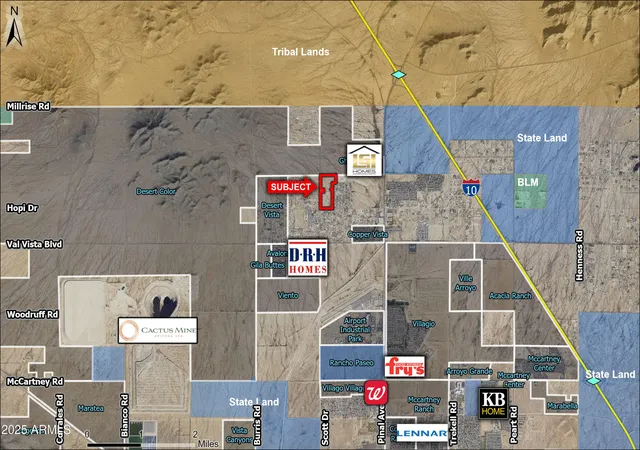 Photo 1 of Land for sale at 0 N Scott Dr, Casa Grande, AZ 85122 | MLS# 7042526 | Listing updated on 2026-06-16