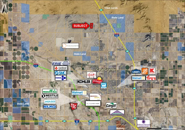 Photo 3 of Land for sale at 0 N Scott Dr, Casa Grande, AZ 85122 | MLS# 7042526 | Listing updated on 2026-06-16