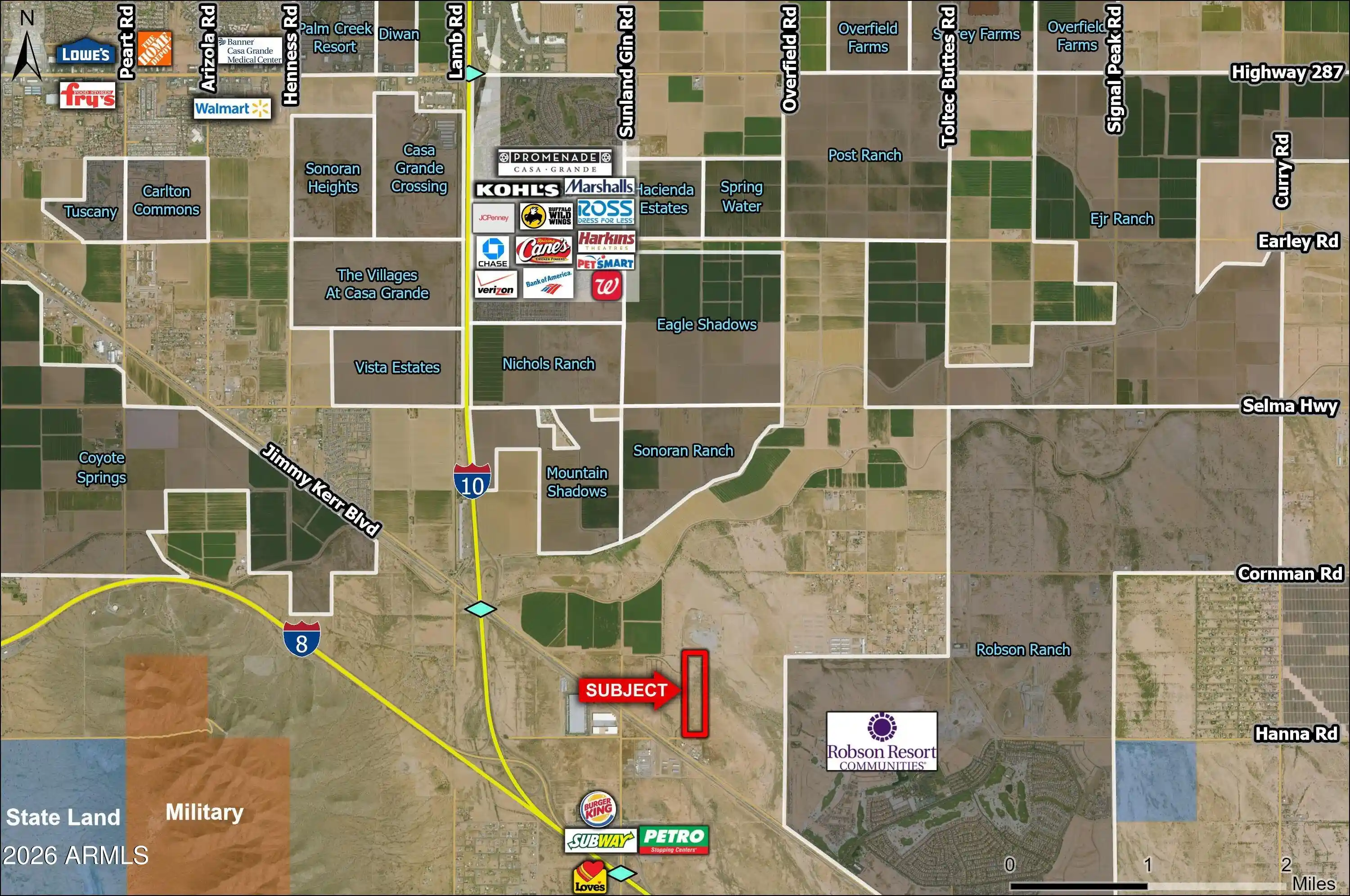 Photo 1 of Land for sale at 0 E Hanna Rd, Casa Grande, AZ 85122 | MLS# 7042531 | Listing updated on 2026-10-14