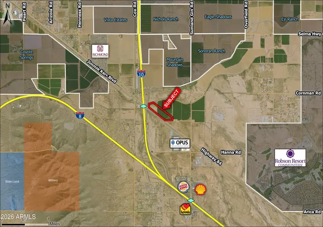 Photo 1 of Land for sale at 0 W Jimmie Kerr Blvd, Casa Grande, AZ 85194 | MLS# 7042535 | Listing updated on 2026-06-16