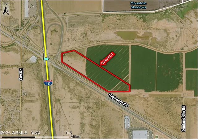Photo 2 of Land for sale at 0 W Jimmie Kerr Blvd, Casa Grande, AZ 85194 | MLS# 7042535 | Listing updated on 2026-06-16