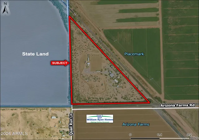 Photo 2 of Land for sale at 0 E Arizona Farms Rd, San Tan Valley, AZ 85143 | MLS# 7042544 | Listing updated on 2026-06-16