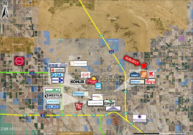3rd image of 0 E Mccartney Rd, Coolidge, AZ 85128 | MLS# 7042549