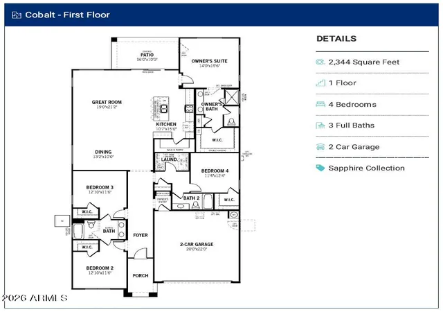 Photo 2 of Single family home for sale at 841 W Angelina Dr, San Tan Valley, AZ 85140 | MLS# 7047994 | Listing updated on 2026-09-16