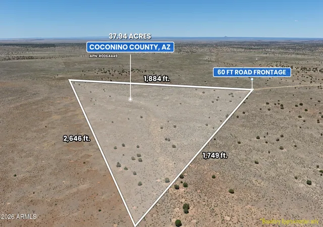 Photo 3 of Land for sale at 10772 W Abrazo Pass #646, Williams, AZ 86046 | MLS# 7043091 | Listing updated on 2026-07-18