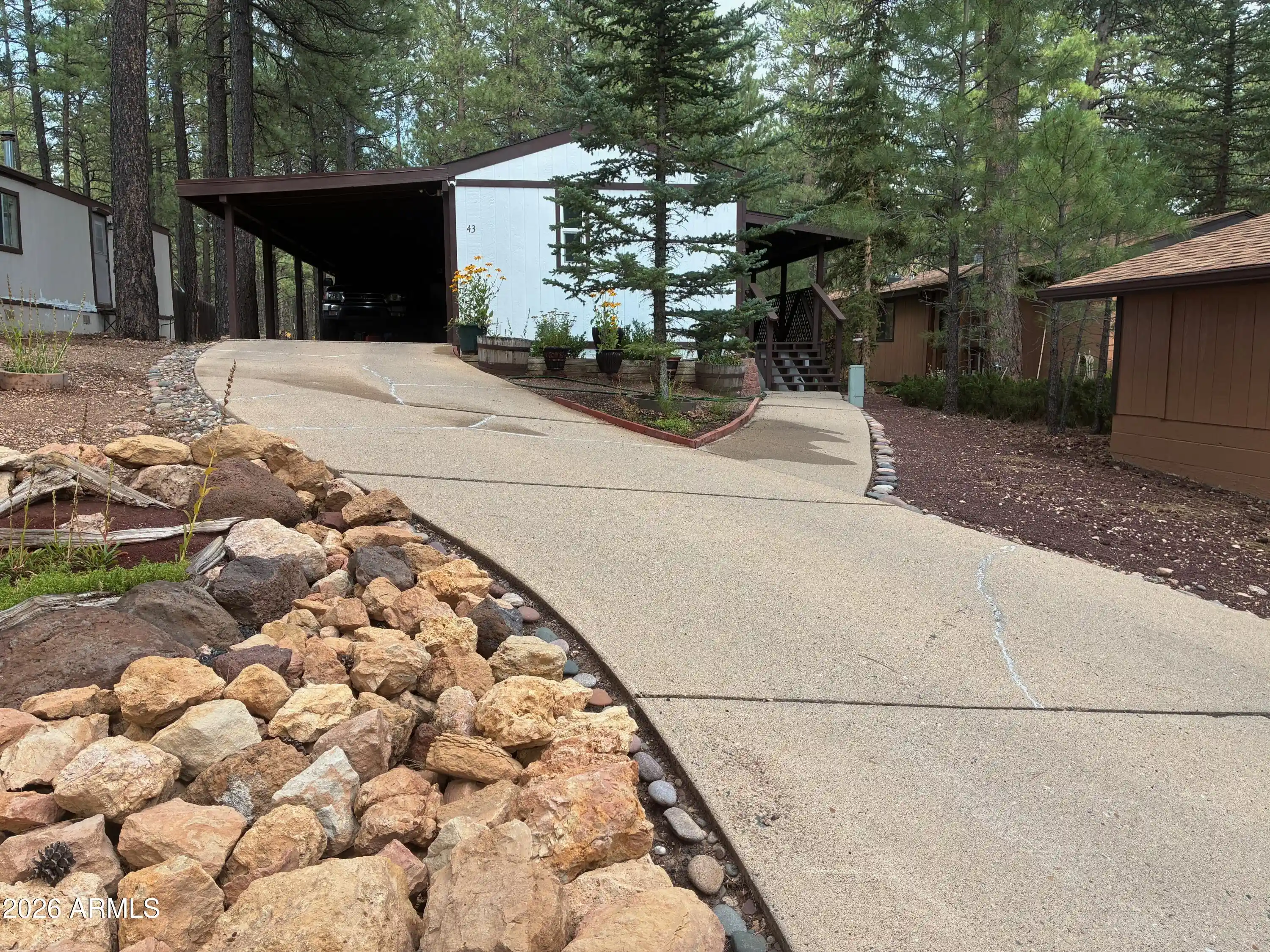 Photo 1 of Manufactured home for sale at 2401 W Route 66 #43, Flagstaff, AZ 86001 | MLS# 7043281 | Listing updated on 2026-10-18