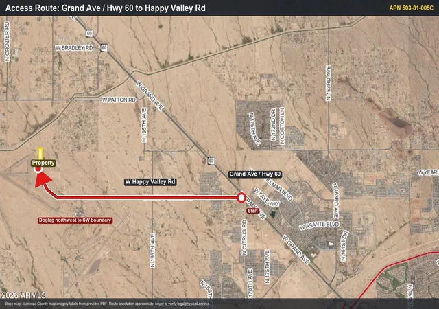 Homes for sale in Wittmann, AZ | 211xx W Yearling Rd, Wittmann, AZ 85361 | MLS# 7044239