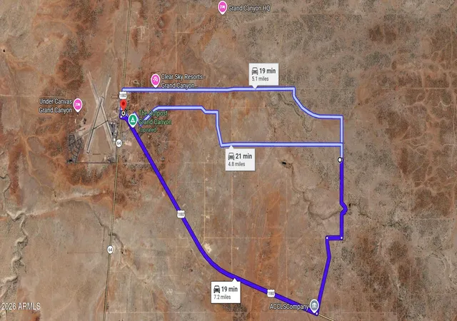 Photo 3 of Land for sale at 3973 E Valle Rd #1, Williams, AZ 86046 | MLS# 7045075 | Listing updated on 2026-06-22