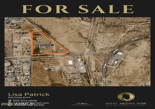 Photo 1 of Land for sale at 01 S Ghost Town Rd #W, Congress, AZ 85332 | MLS# 7045113 | Listing updated on 2026-09-17
