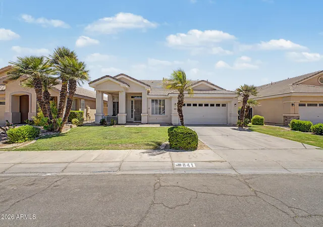Photo 1 of Single family home for sale at 841 N Cambridge Pl, Chandler, AZ 85225 | MLS# 7046118 | Listing updated on 2026-08-11
