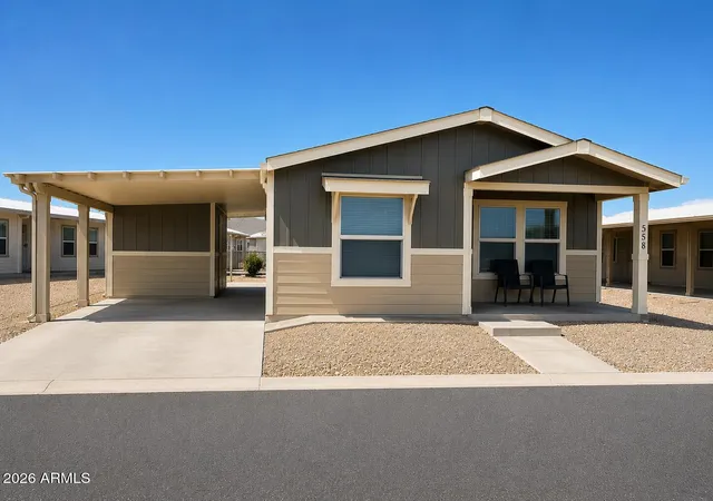 Photo 1 of Manufactured home for sale at 8865 E Baseline Rd #558, Mesa, AZ 85209 | MLS# 7046593 | Listing updated on 2026-08-11