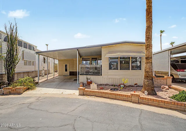 Photo 1 of Manufactured home for sale at 111 S Greenfield Rd #87, Mesa, AZ 85206 | MLS# 7047170 | Listing updated on 2026-08-11