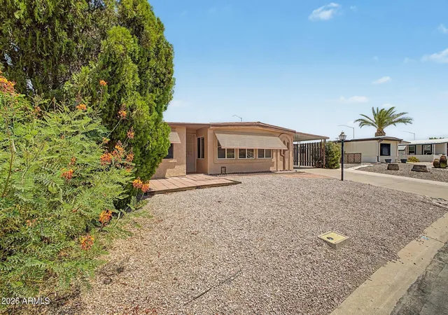 Photo 1 of Manufactured home for sale at 8210 E Calypso Ave, Mesa, AZ 85208 | MLS# 7047475 | Listing updated on 2026-08-11