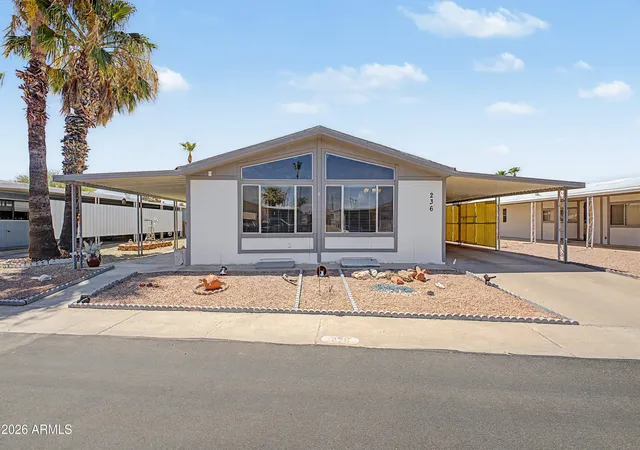 Photo 1 of Manufactured home for sale at 8103 E Southern Ave #236, Mesa, AZ 85209 | MLS# 7047725 | Listing updated on 2026-08-11