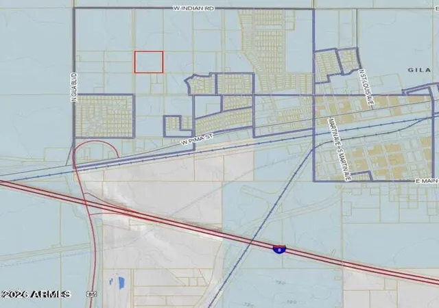 Photo 2 of Land for sale at 0 N Gila Bnd Blvd #1, Gila Bend, AZ 85337 | MLS# 7048557 | Listing updated on 2026-07-01