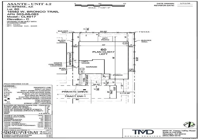 Photo 2 of Single family home for sale at 16582 W Bronco Trl, Surprise, AZ 85387 | MLS# 7048995 | Listing updated on 2026-10-22