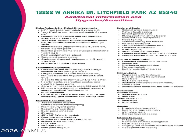 37th image of 13222 W Annika Dr, Litchfield Park, AZ 85340 | MLS# 7052905