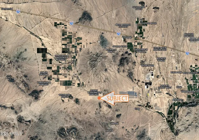 Photo 1 of Land for sale at 45742 W Narramore Rd, Tonopah, AZ 85354 | MLS# 7052435 | Listing updated on 2026-08-14