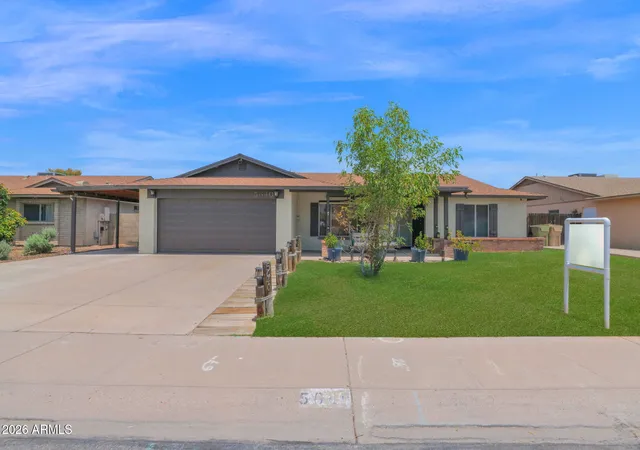 Photo 1 of Single family home for sale at 5640 W Redfield Rd, Glendale, AZ 85306 | MLS# 7052453 | Listing updated on 2026-07-14