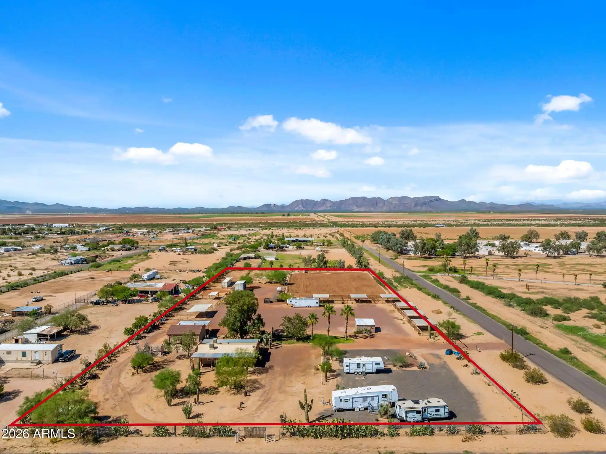 Photo 1 of Manufactured home for sale at 50702 W Hector Rd, Aguila, AZ 85320 | MLS# 7054318 | Listing updated on 2026-09-14