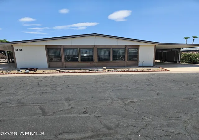 Photo 1 of Manufactured home for sale at 6209 E Mckellips Rd #38, Mesa, AZ 85215 | MLS# 7053895 | Listing updated on 2026-08-16