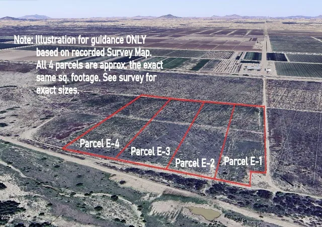 Photo 2 of Land for sale at 0000 W Curtis Rd #E-1, Eloy, AZ 85131 | MLS# 7053134 | Listing updated on 2026-07-16