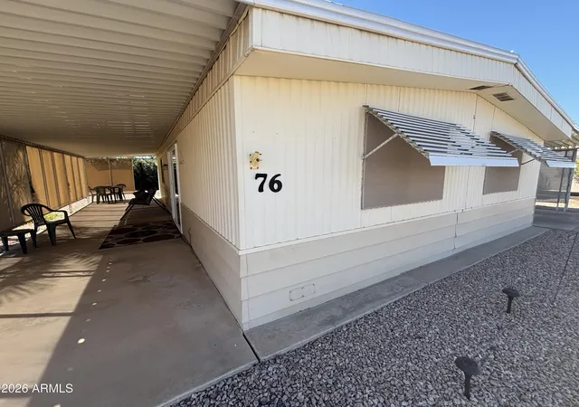 Photo 2 of Manufactured home for sale at 3104 E Broadway Rd #76, Mesa, AZ 85204 | MLS# 7053303 | Listing updated on 2026-08-19