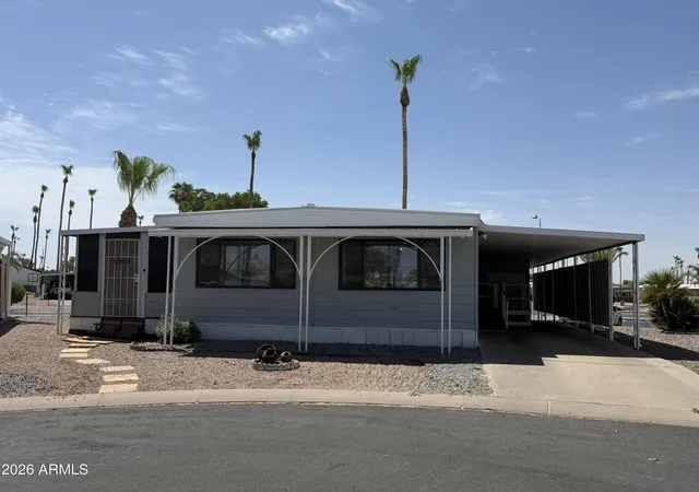 Photo 1 of Manufactured home for sale at 9501 E Broadway Rd #95, Mesa, AZ 85208 | MLS# 7053550 | Listing updated on 2026-09-16