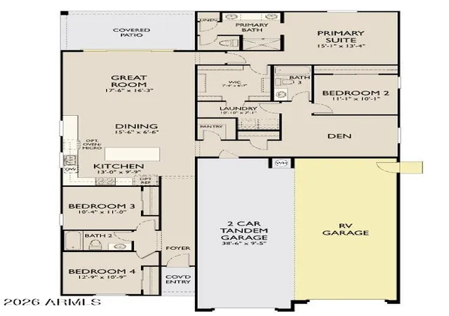 Photo 2 of Single family home for sale at 15618 W Onyx Ave, Waddell, AZ 85355 | MLS# 7053962 | Listing updated on 2026-09-19