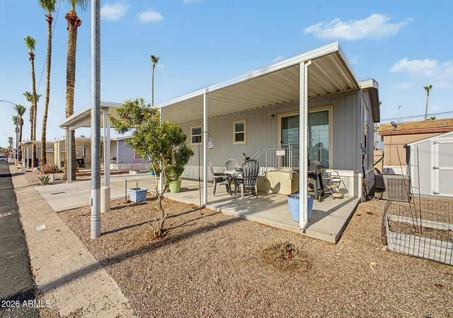 Photo 1 of Manufactured home for sale at 7807 E Main St #H-25, Mesa, AZ 85207 | MLS# 7055845 | Listing updated on 2026-09-06