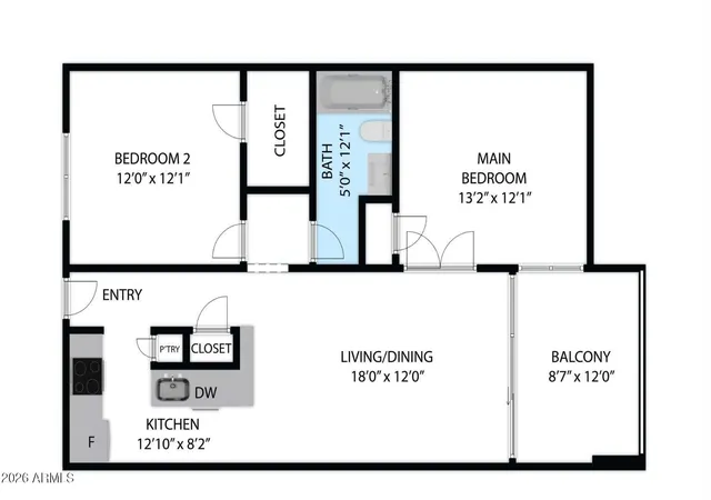 Listing Photo 5 - Condo for sale in building located at 7625 E Camelback Rd, Scottsdale, AZ 85251 - Unit #B244