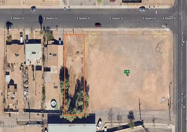 Photo 2 of Land for sale at 1929 E Adams St #5, Phoenix, AZ 85034 | MLS# 7056885 | Listing updated on 2026-07-21