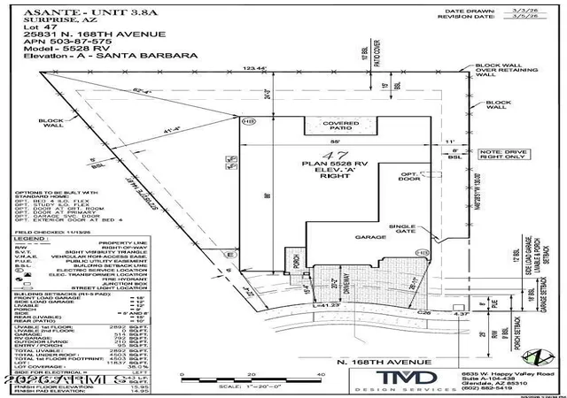 Photo 3 of Sale Pending at 25831 N 168th Avenue, Surprise, AZ 85387 | MLS# 7054886 | Listing updated on 2026-08-11