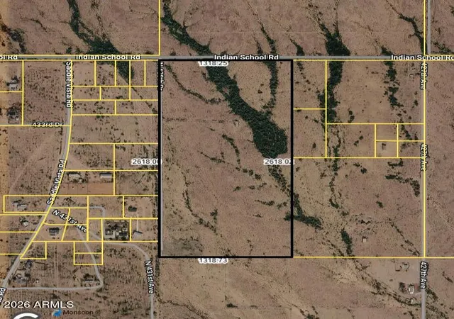 Photo 2 of Land for sale at 0 W Indian School Rd & 428th, Tonopah, AZ 85354 | MLS# 7055894 | Listing updated on 2026-07-24