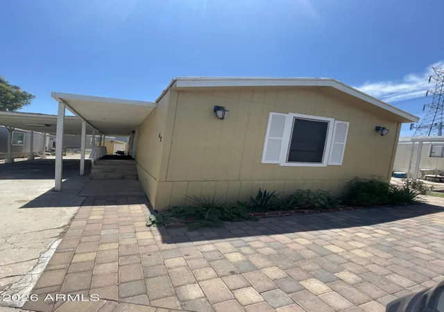 Photo 1 of Manufactured home for sale at 342 S 40th Street #62, Mesa, AZ 85206 | MLS# 7056563 | Listing updated on 2026-09-14