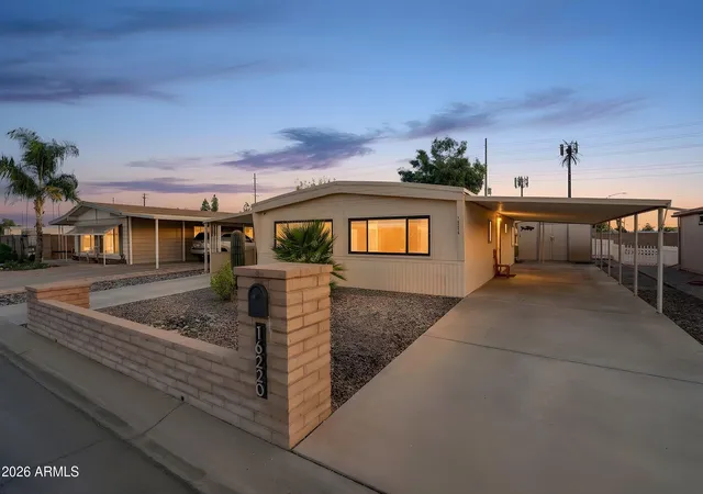 Photo 2 of Manufactured home for sale at 16220 N 32nd Place, Phoenix, AZ 85032 | MLS# 7058453 | Listing updated on 2026-09-18