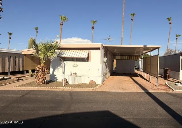 Photo 1 of Manufactured home for sale at 10540 E Main St #163, Apache Junction, AZ 85120 | MLS# 7057946 | Listing updated on 2026-09-09
