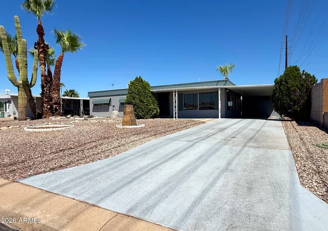 Photo 1 of Manufactured home for sale at 7558 E Baywood Ave, Mesa, AZ 85208 | MLS# 7072457 | Listing updated on 2026-08-28