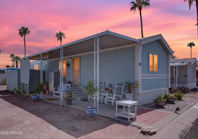 Photo 1 of Manufactured home for sale at 8421 E Main St #99, Mesa, AZ 85207 | MLS# 7057560 | Listing updated on 2026-09-08