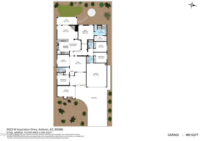 Photo 3 of Single family home for sale at 3423 W Inspiration Dr, Phoenix, AZ 85086 | MLS# 7061133 | Listing updated on 2026-10-07