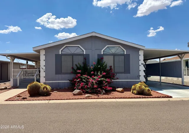 Photo 1 of Manufactured home for sale at 2501 W Wickenburg Way #167, Wickenburg, AZ 85390 | MLS# 7059268 | Listing updated on 2026-08-11