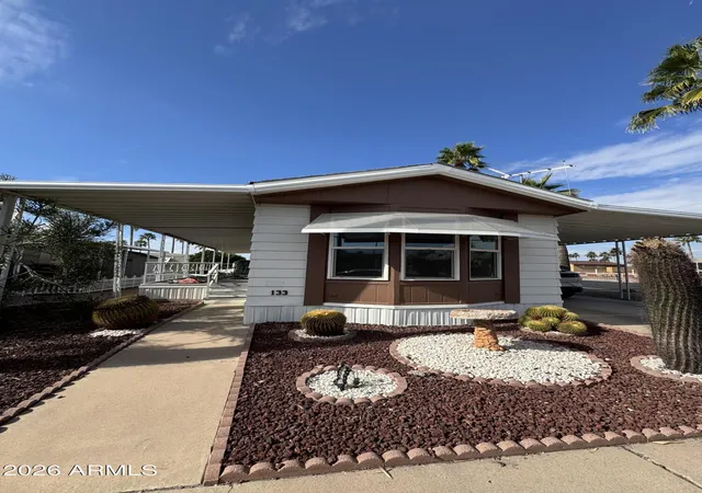 Photo 1 of Manufactured home for sale at 9333 E University Dr #133, Mesa, AZ 85207 | MLS# 7059271 | Listing updated on 2026-08-11