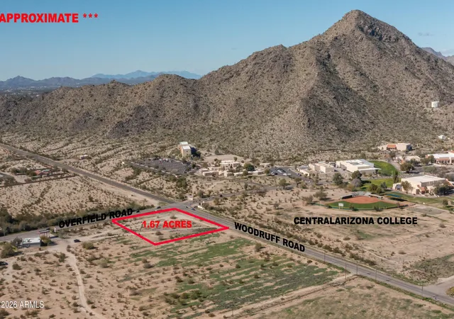 Photo 1 of Land for sale at 167 N Acres Overfield Rd, Casa Grande, AZ 85194 | MLS# 7060406 | Listing updated on 2026-07-30