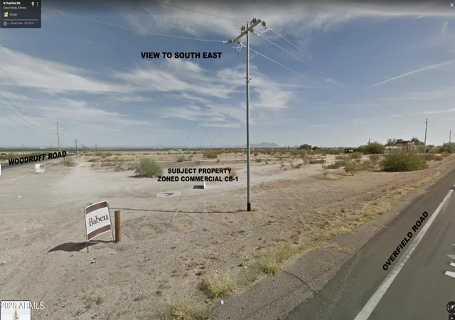 Photo 2 of Land for sale at 167 N Acres Overfield Rd, Casa Grande, AZ 85194 | MLS# 7060406 | Listing updated on 2026-07-30