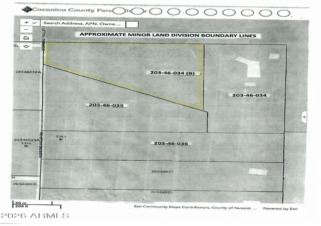 4th image of Lot 34 (B) N Spring Valley Rd, Parks, AZ 86018 | MLS# 7059834