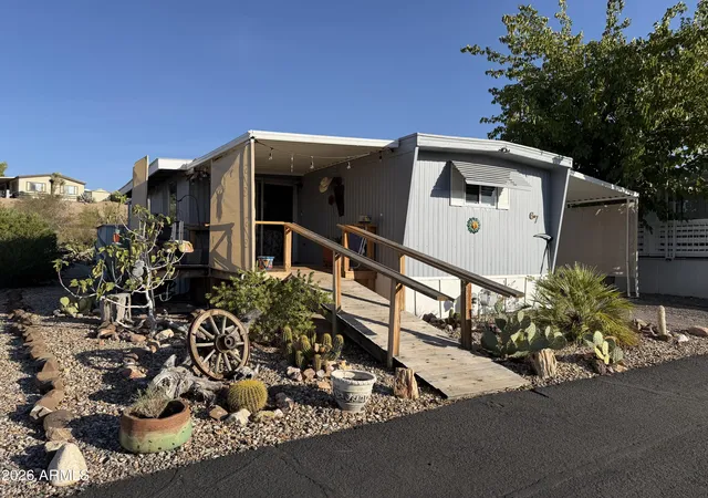 Photo 2 of Manufactured home for sale at 1855 W Wickenburg Way #67, Wickenburg, AZ 85390 | MLS# 7063677 | Listing updated on 2026-08-13